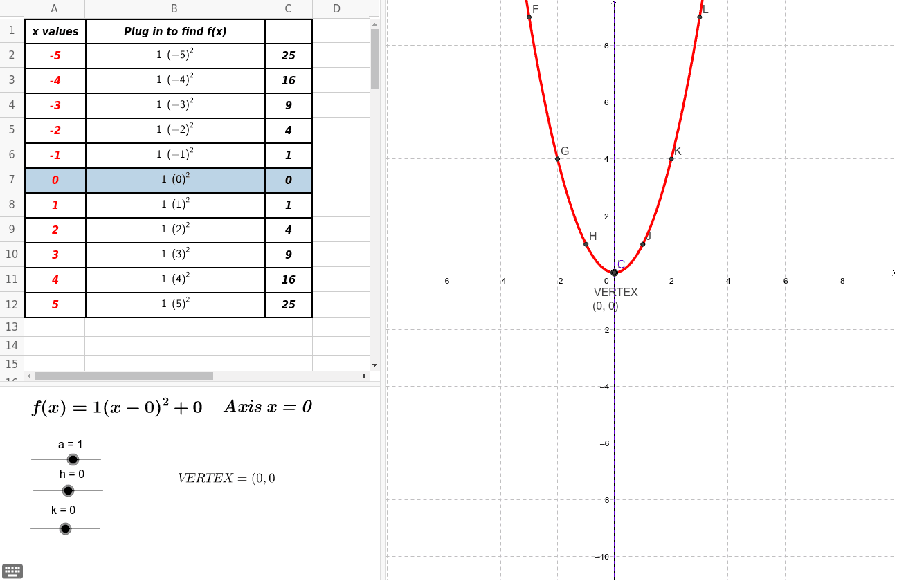 GeoGebra Applet