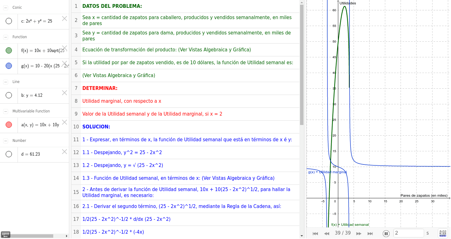 GeoGebra Applet