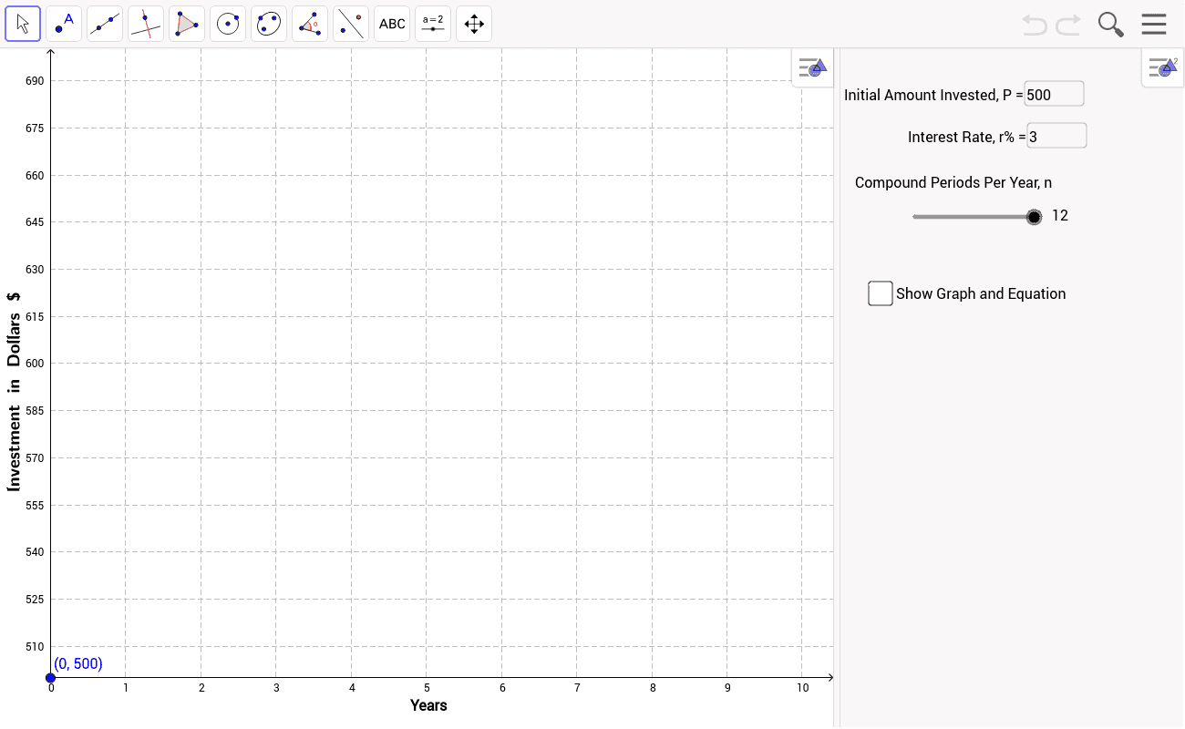 GeoGebra Applet