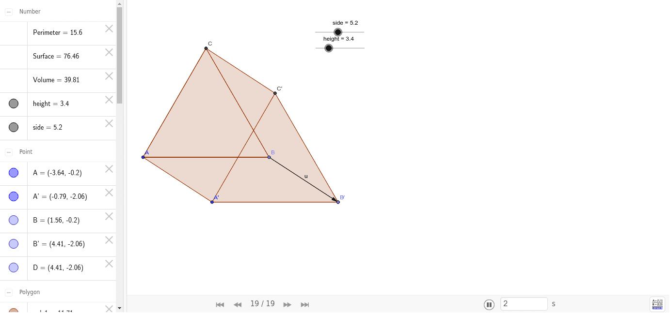 Equilateral Triangular Prism – GeoGebra