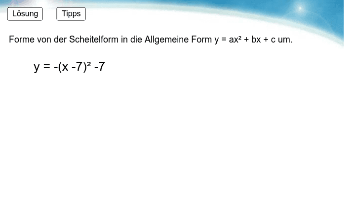 GeoGebra Applet