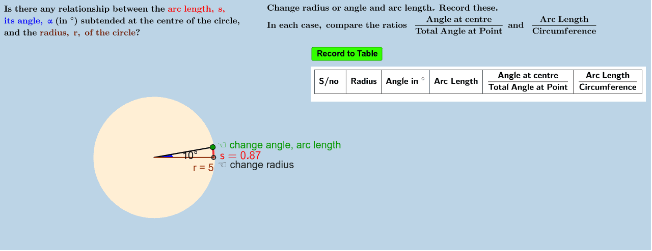 GeoGebra Applet