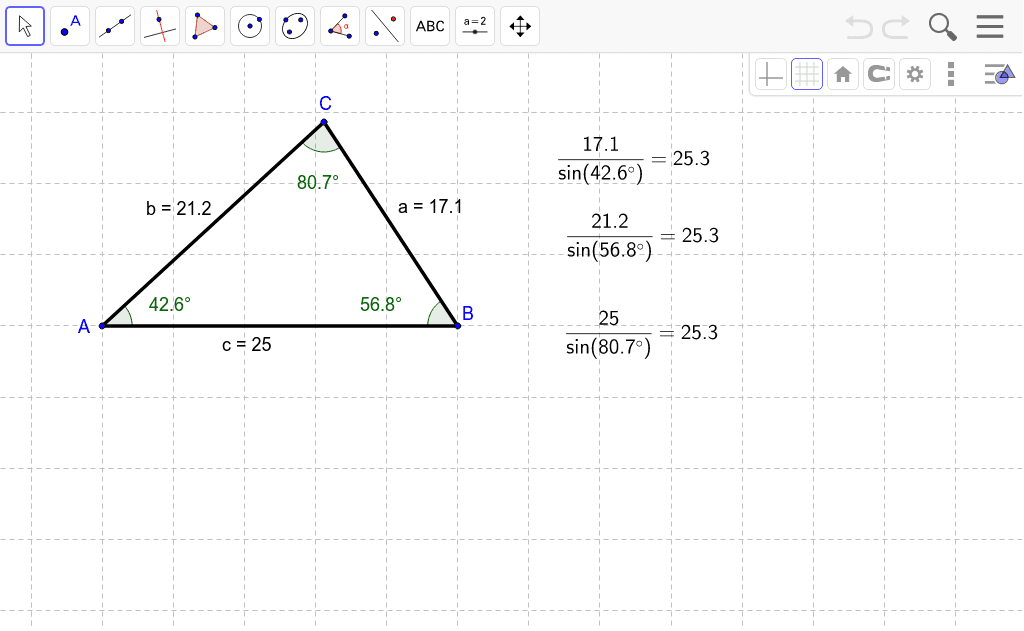 GeoGebra Applet