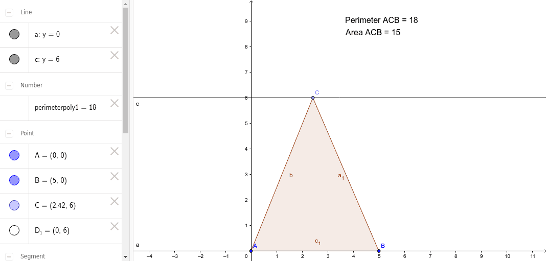GeoGebra Applet