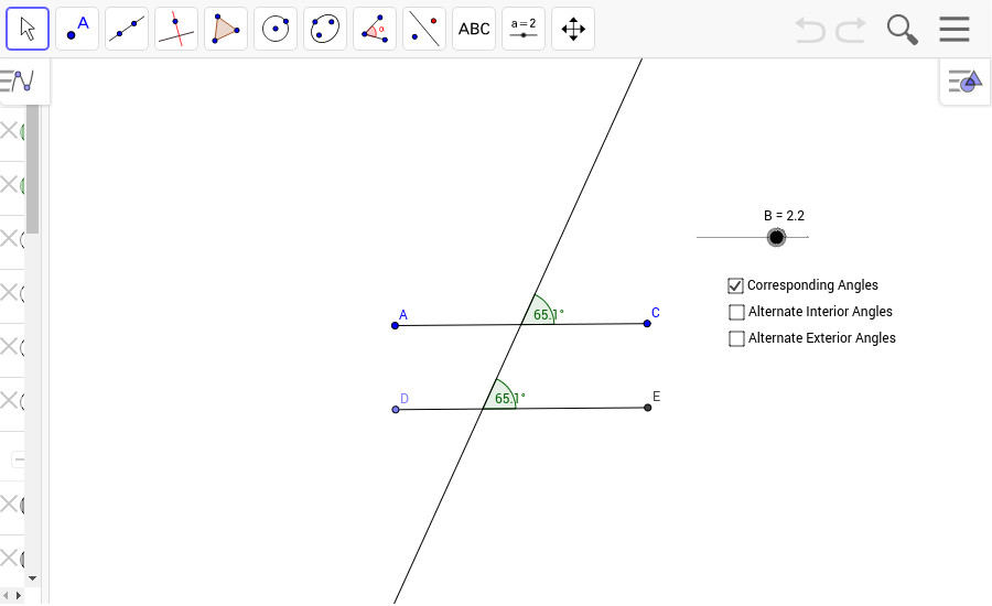 GeoGebra Applet