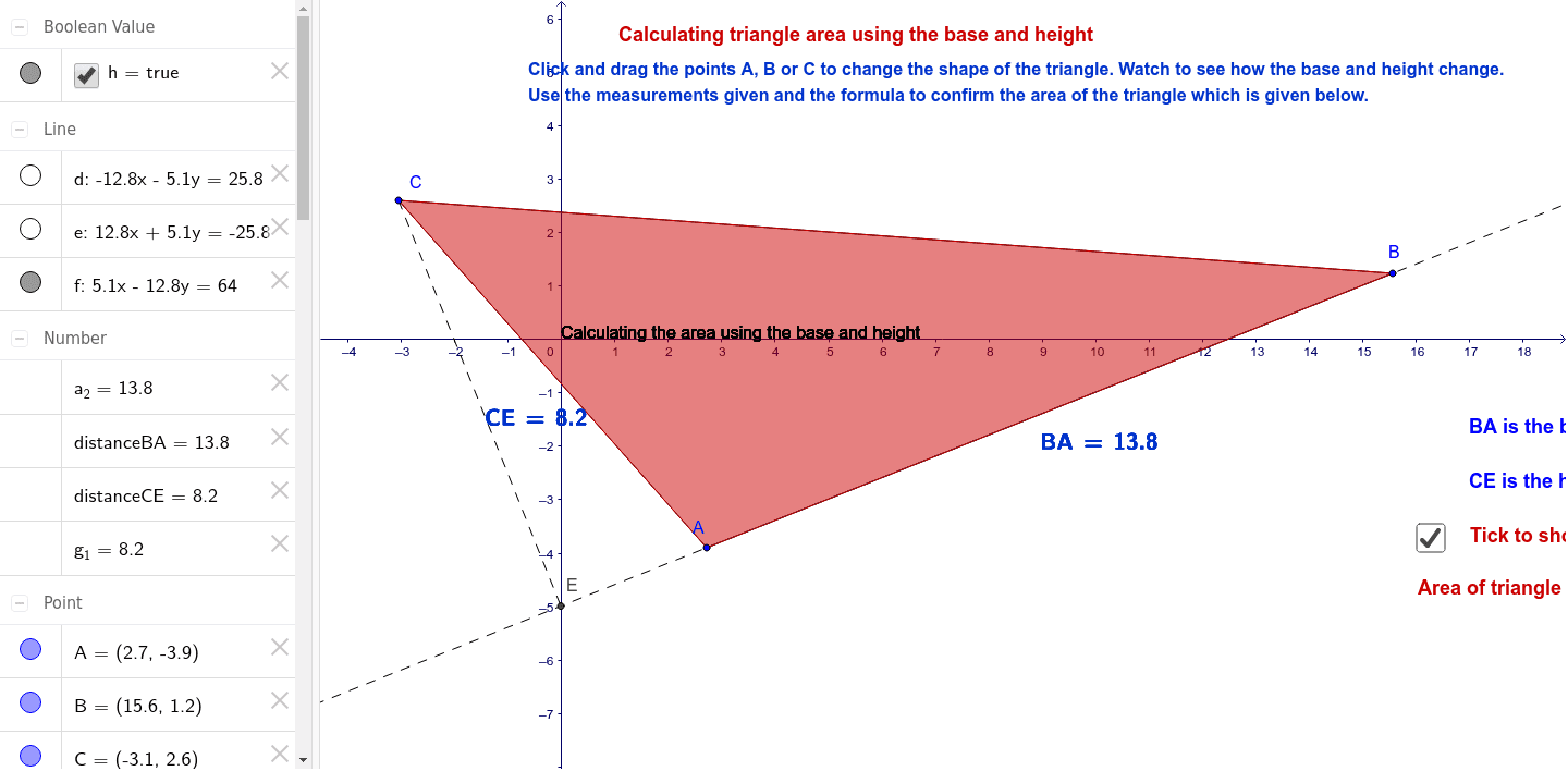 Pearson Maths 8 GeoGebra