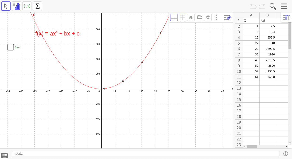 GeoGebra Applet