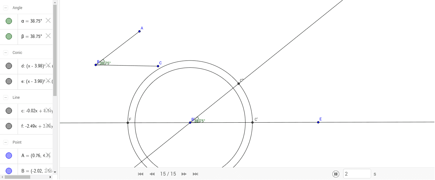 GeoGebra Applet