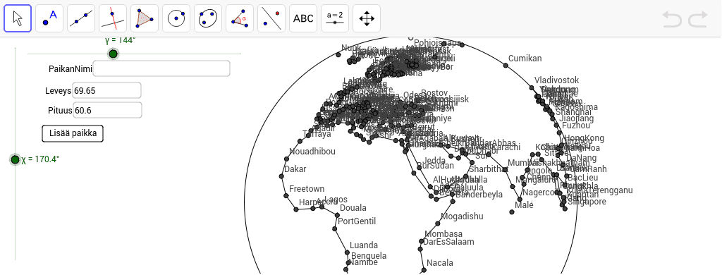 GeoGebra Applet
