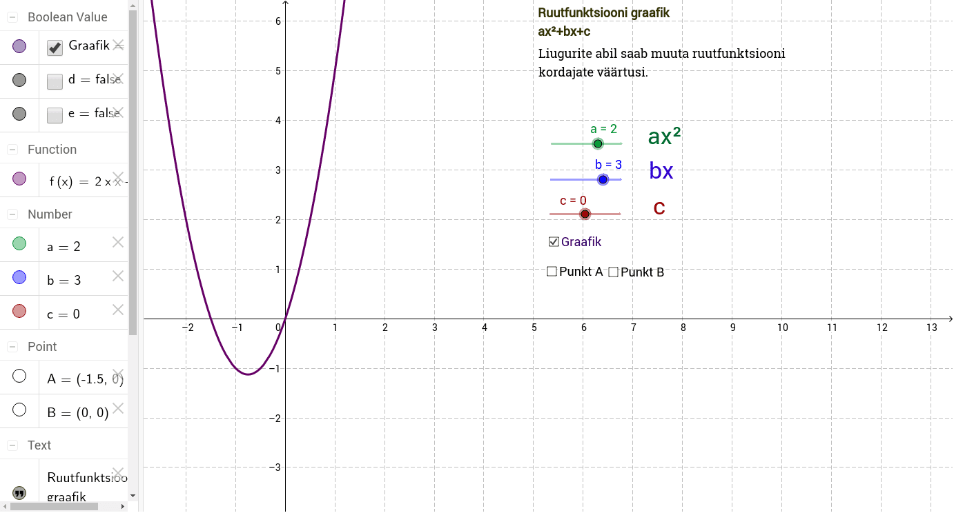 GeoGebra Applet