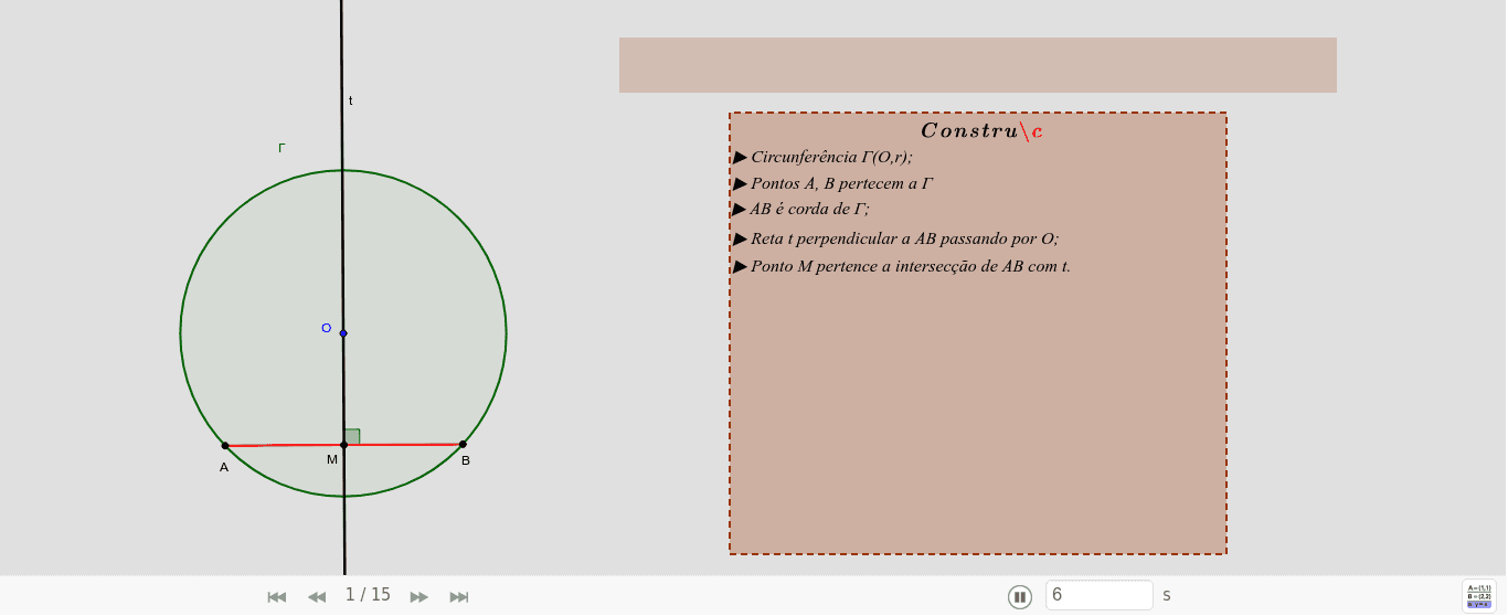 GeoGebra Applet