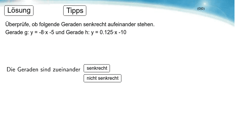 GeoGebra Applet