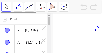 GeoGebra Applet