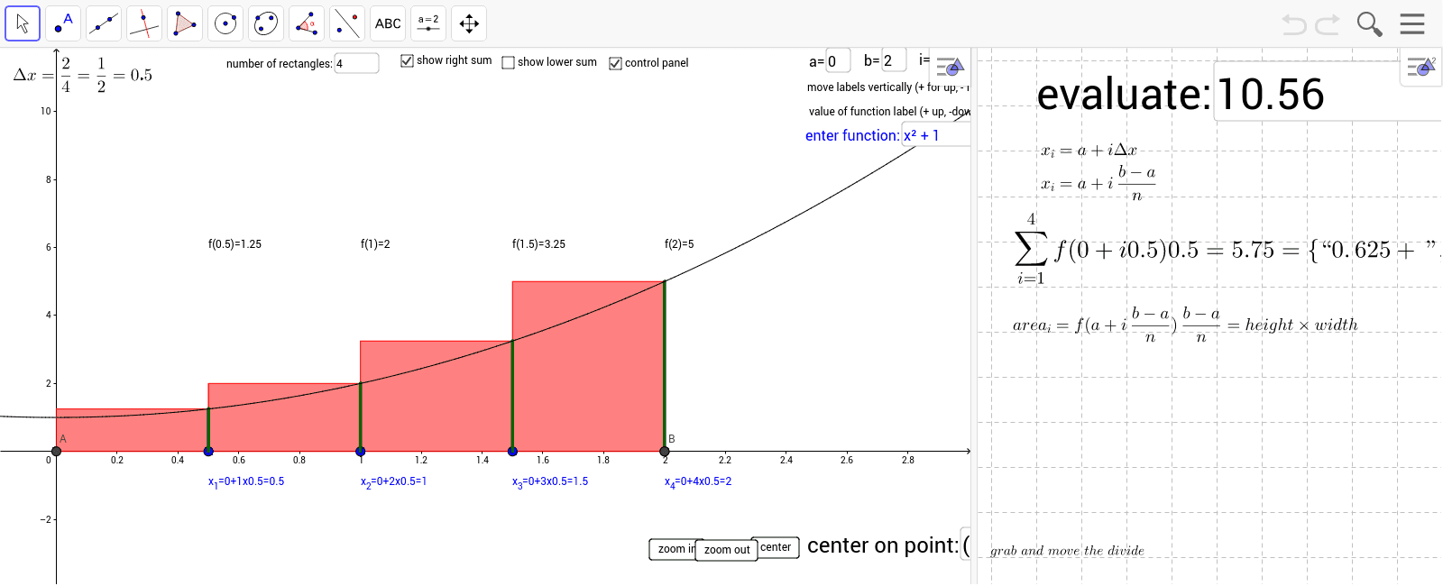 GeoGebra Applet