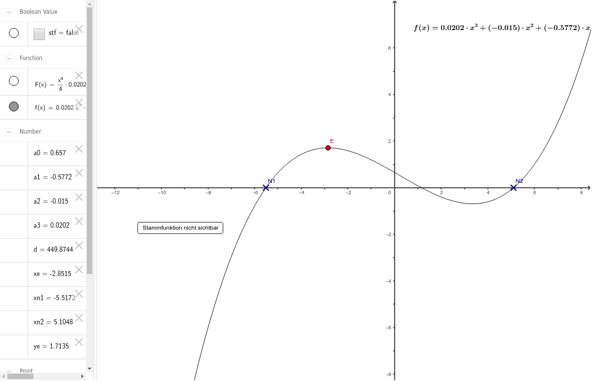 GeoGebra Applet