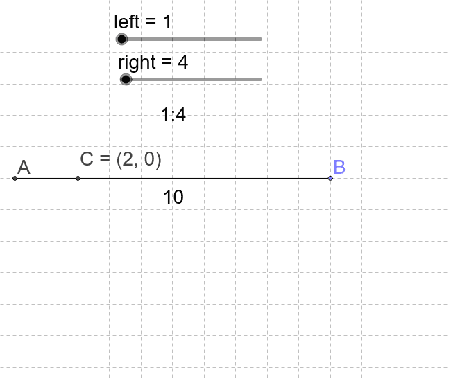 Ratio Slider GeoGebra
