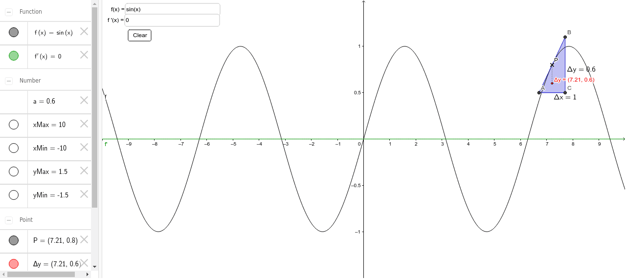 GeoGebra Applet