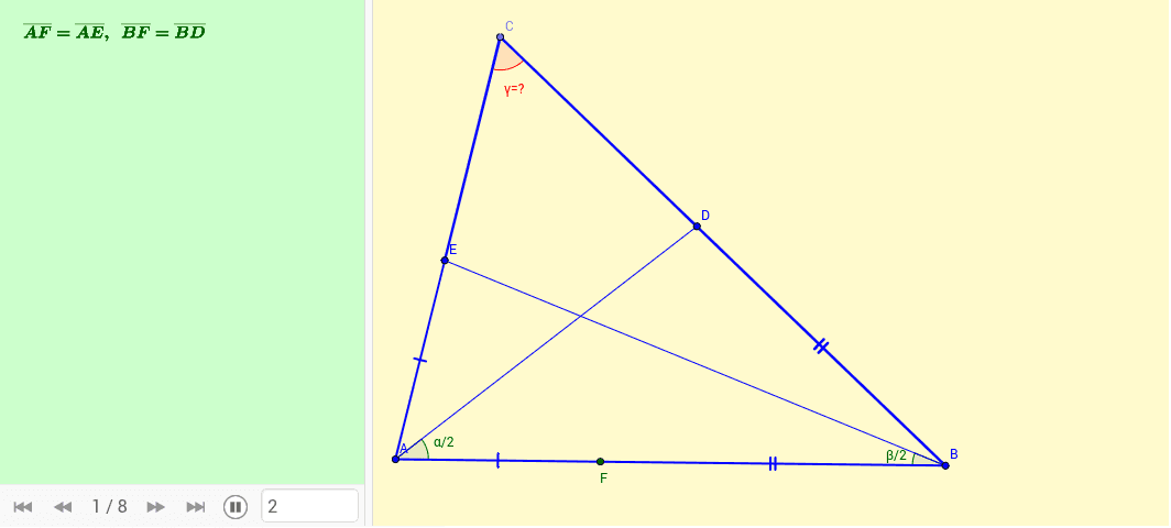 GeoGebra Applet