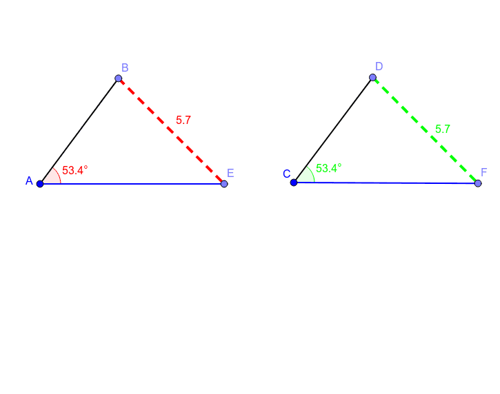 The Hinge Theorem.