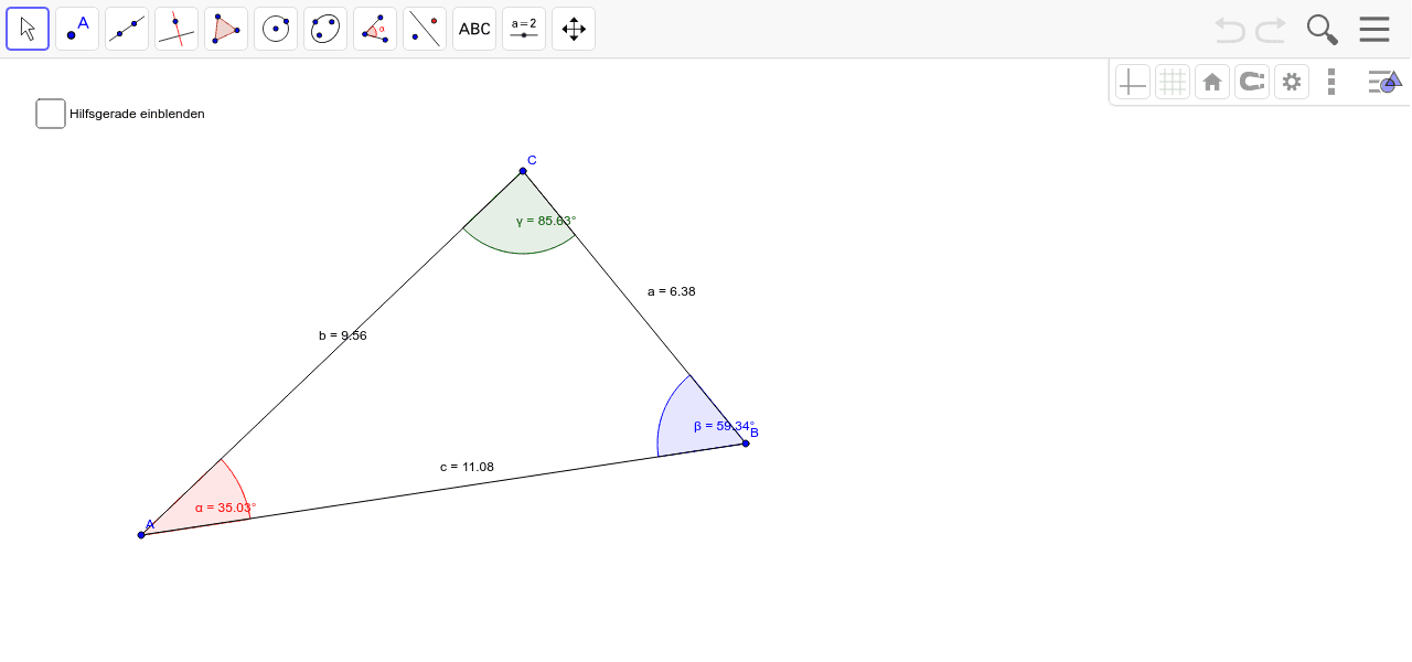 GeoGebra Applet
