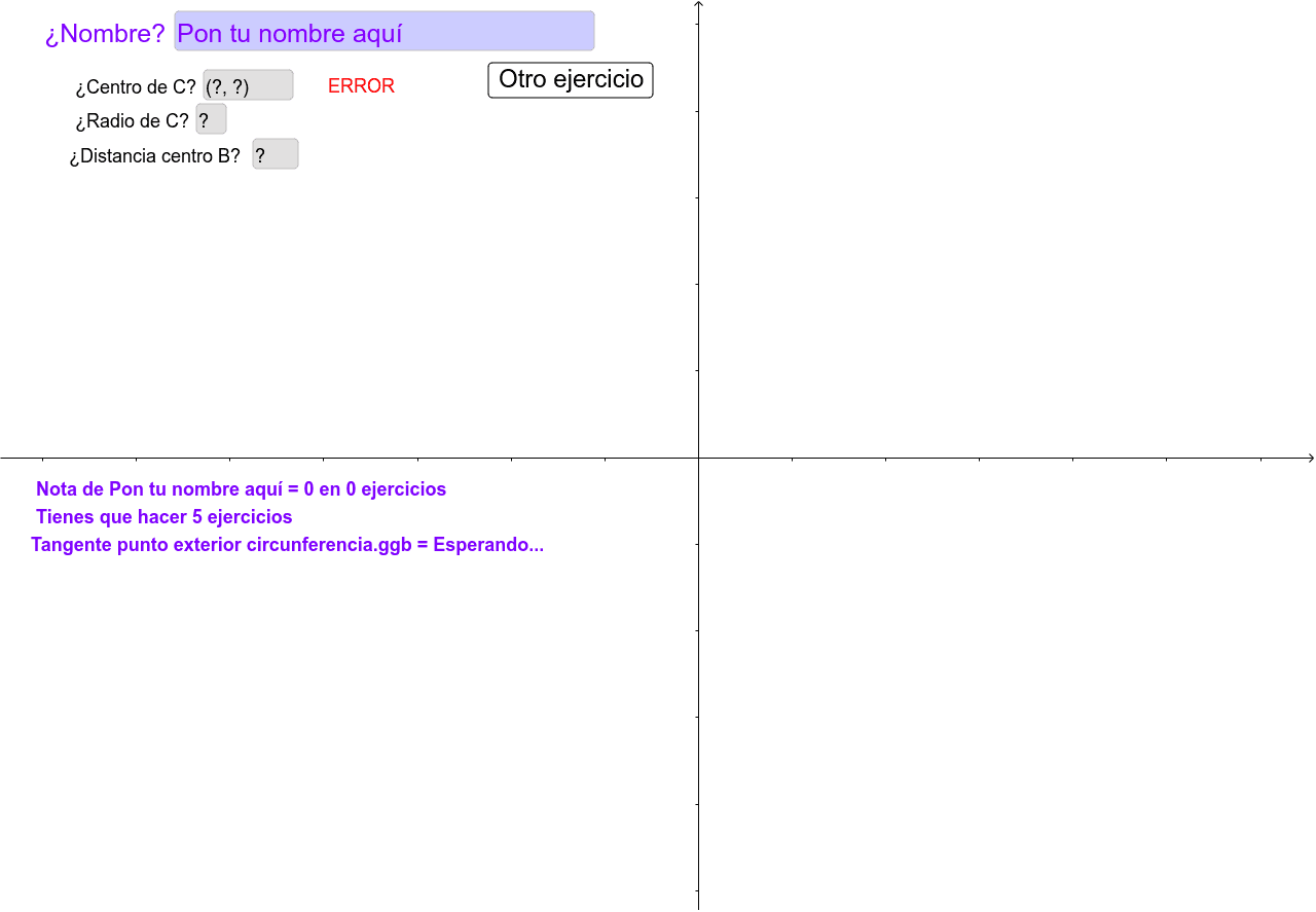 GeoGebra Applet