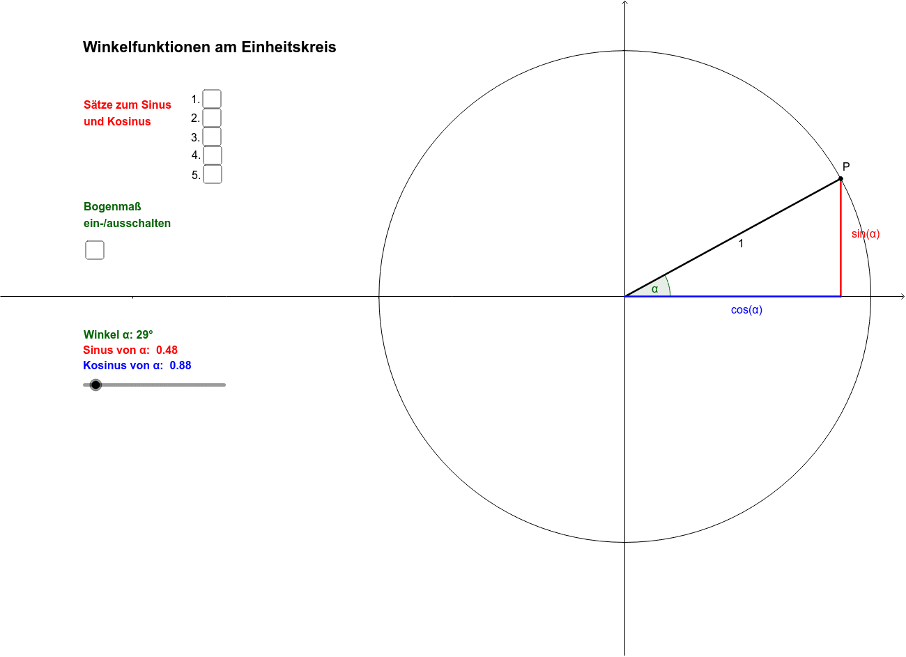 GeoGebra Applet