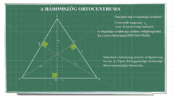 a háromszög nevezetes pontjai