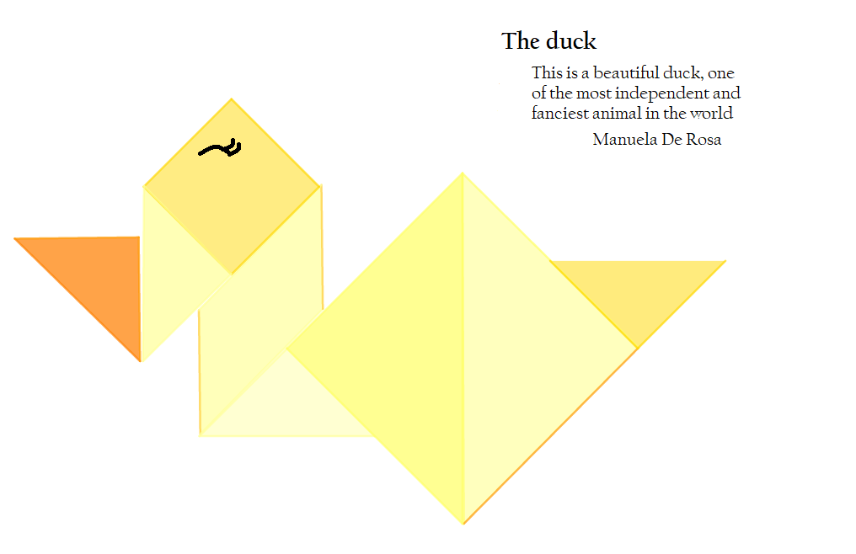 "The duck"- Manuela De Rosa