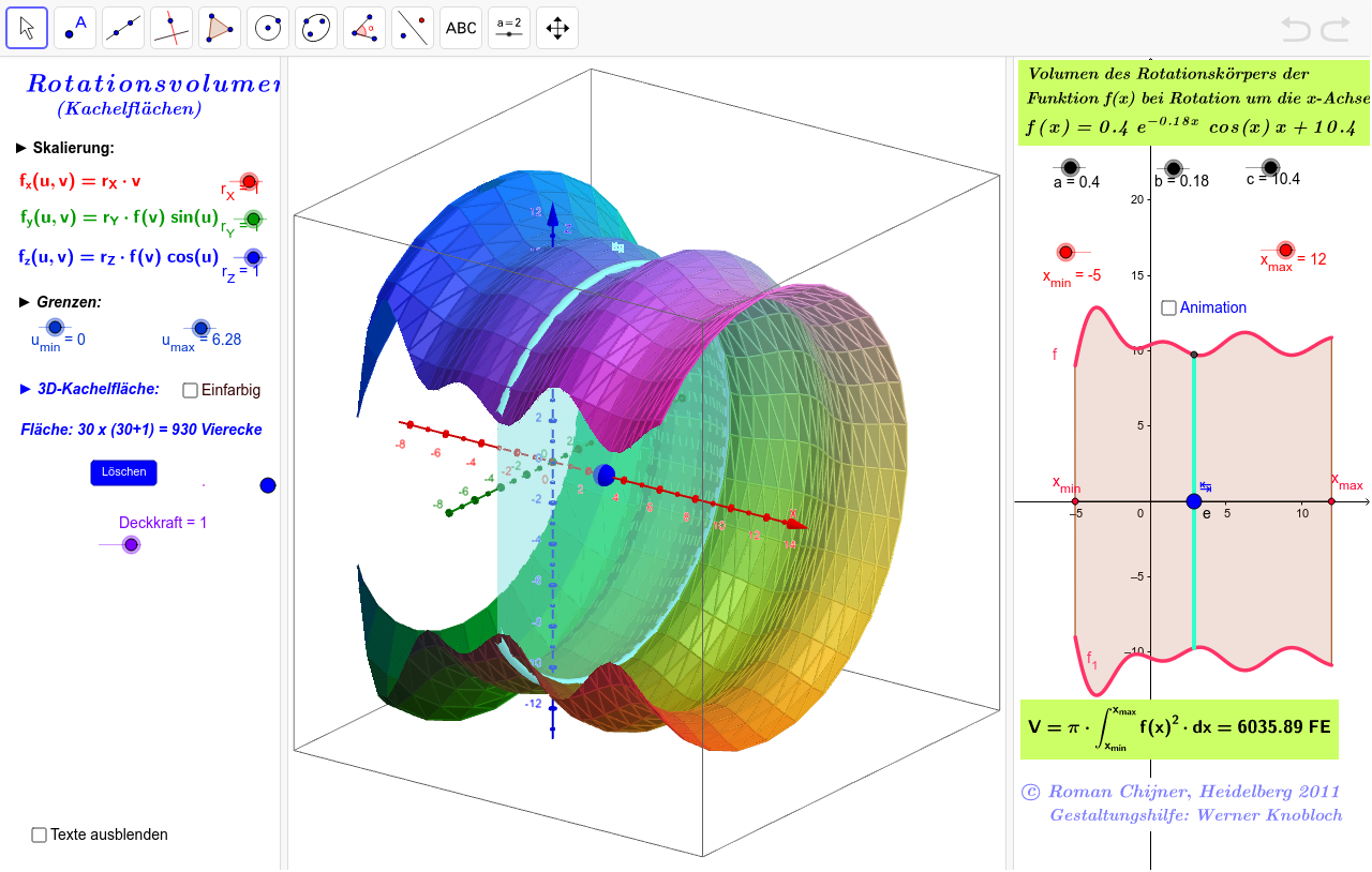 GeoGebra Applet