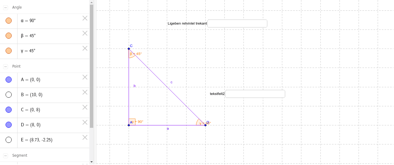 GeoGebra Applet