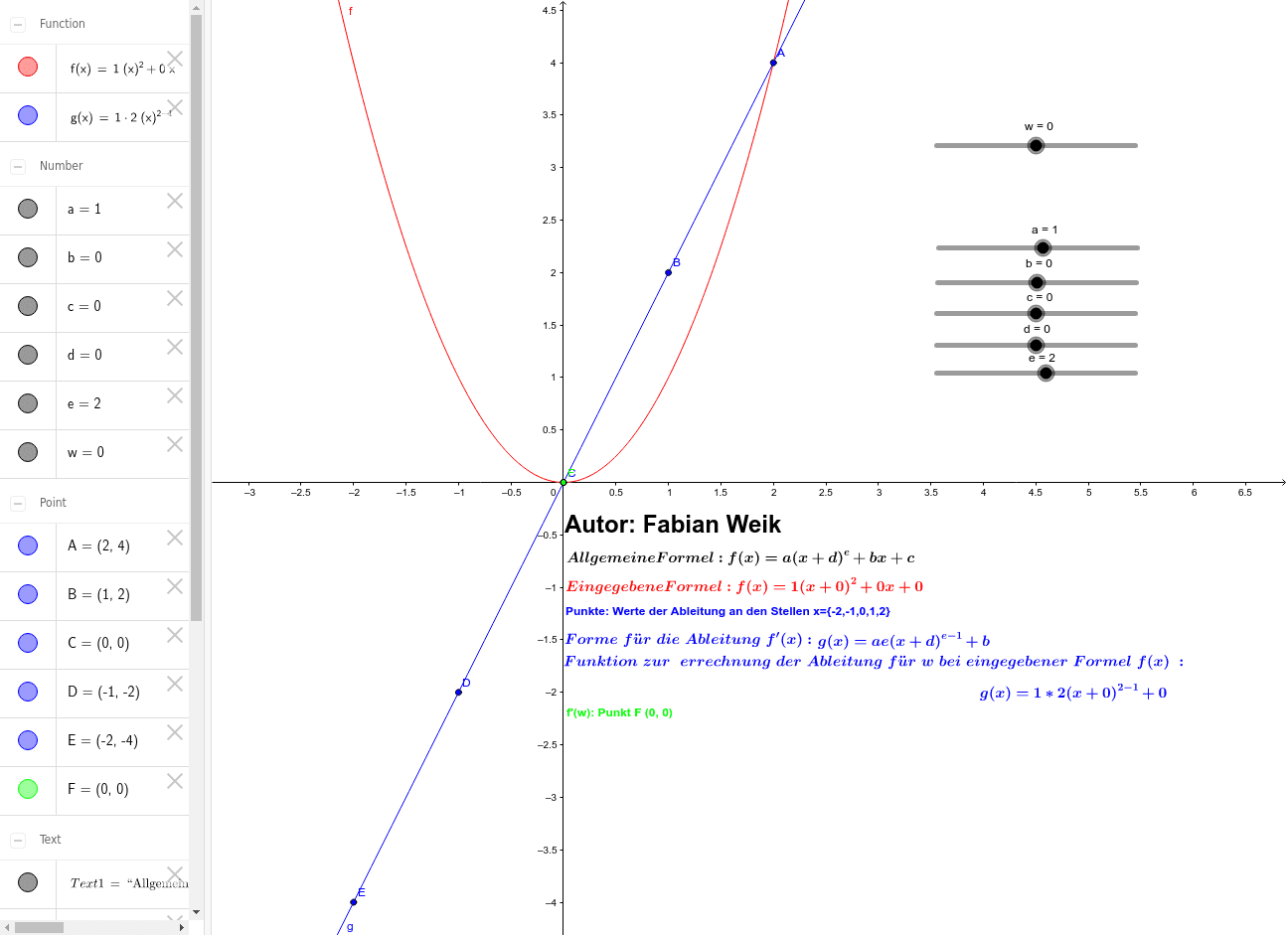 GeoGebra Applet