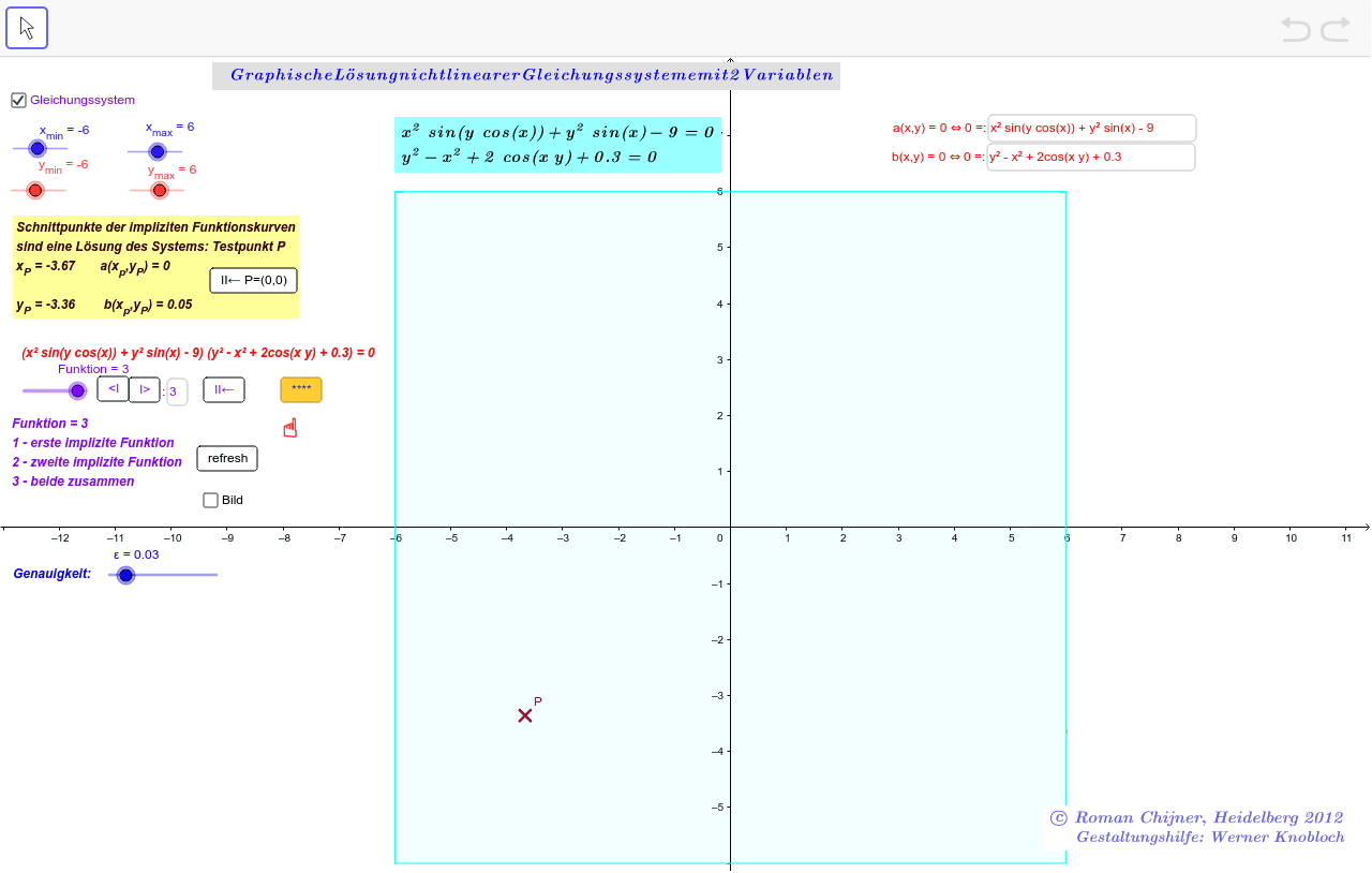 GeoGebra Applet