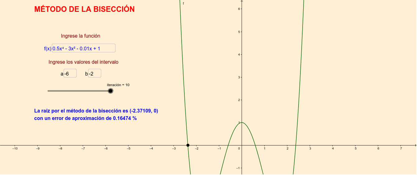 GeoGebra Applet