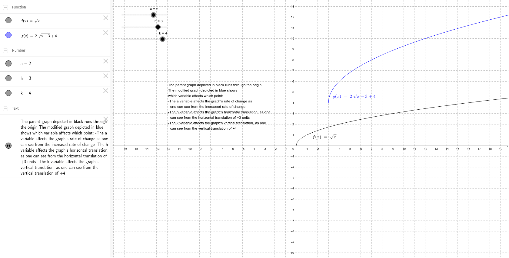 GeoGebra Applet