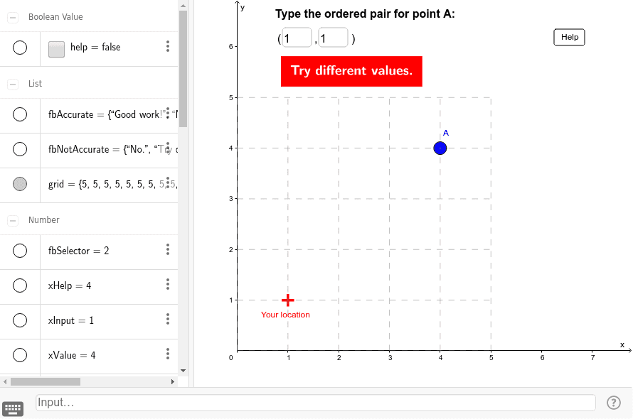 GeoGebra Applet