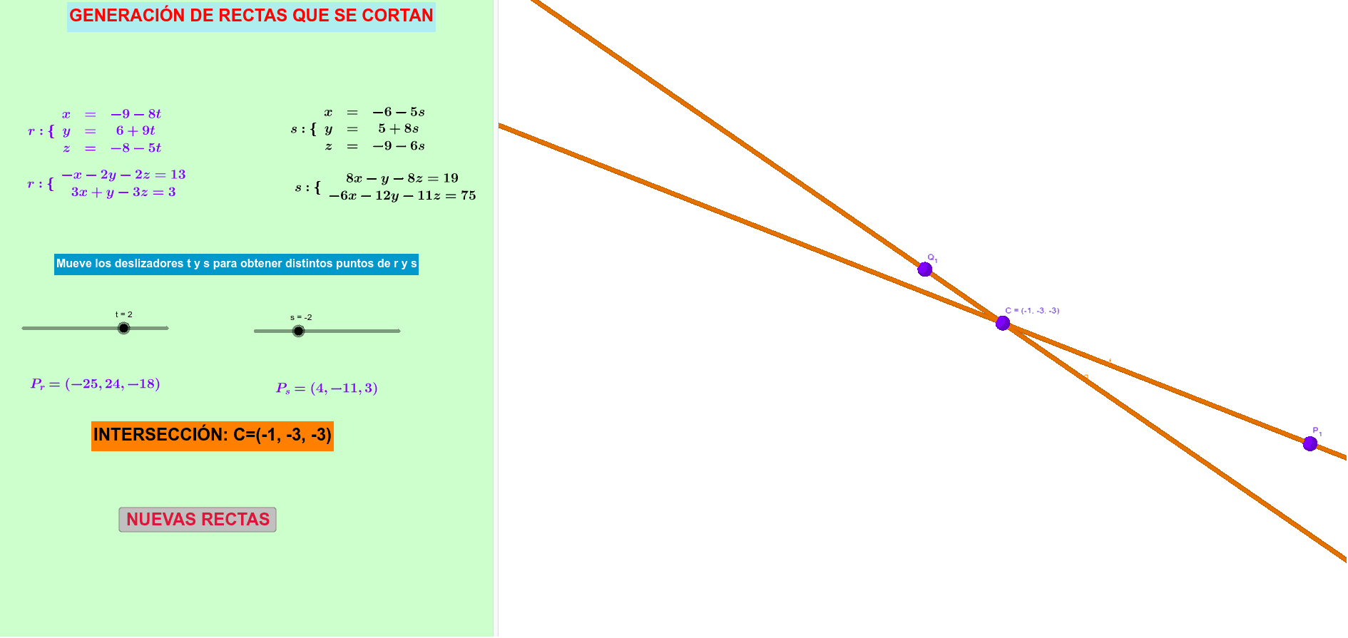 GeoGebra Applet