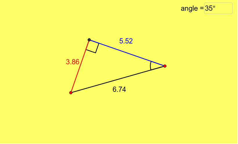 Intro to Trigonometry – GeoGebra