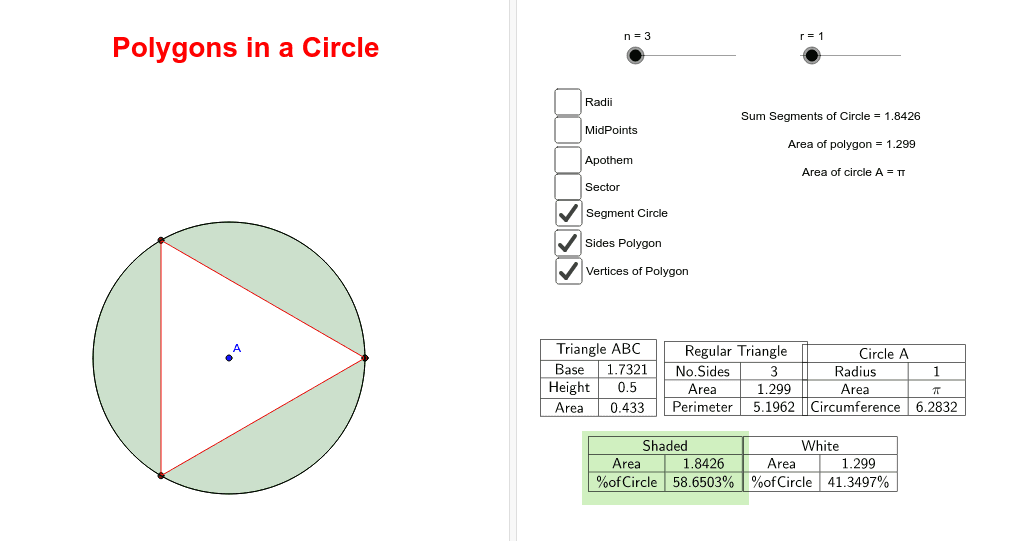 GeoGebra Applet