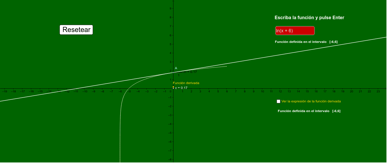 GeoGebra Applet
