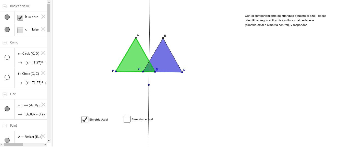 GeoGebra Applet