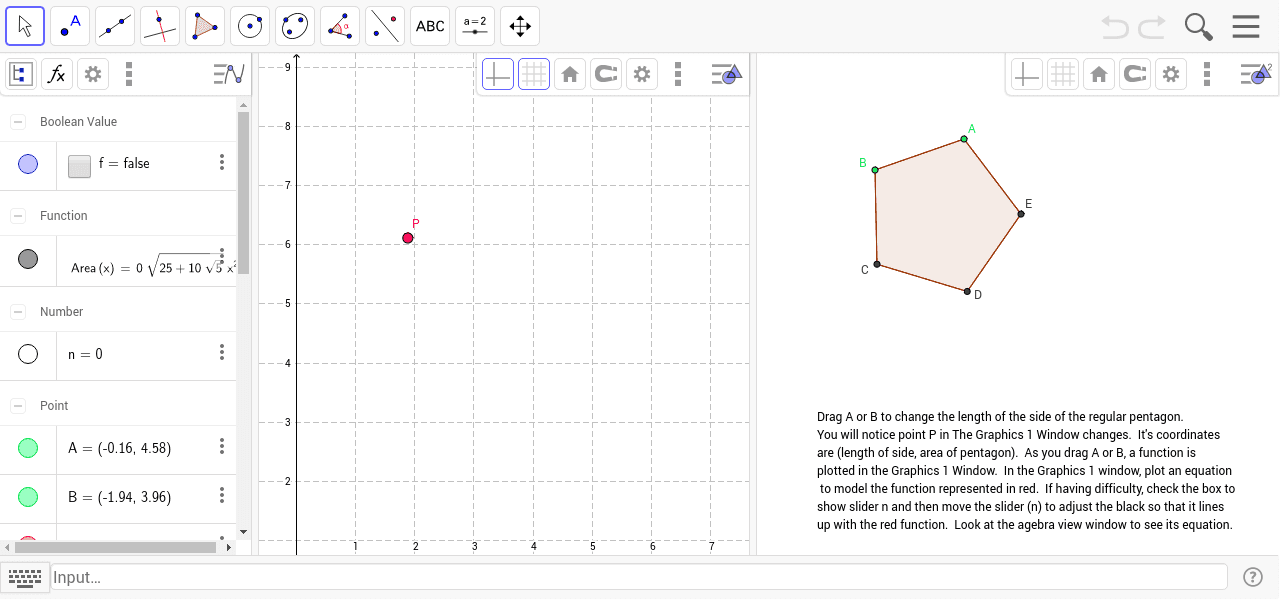 GeoGebra Applet