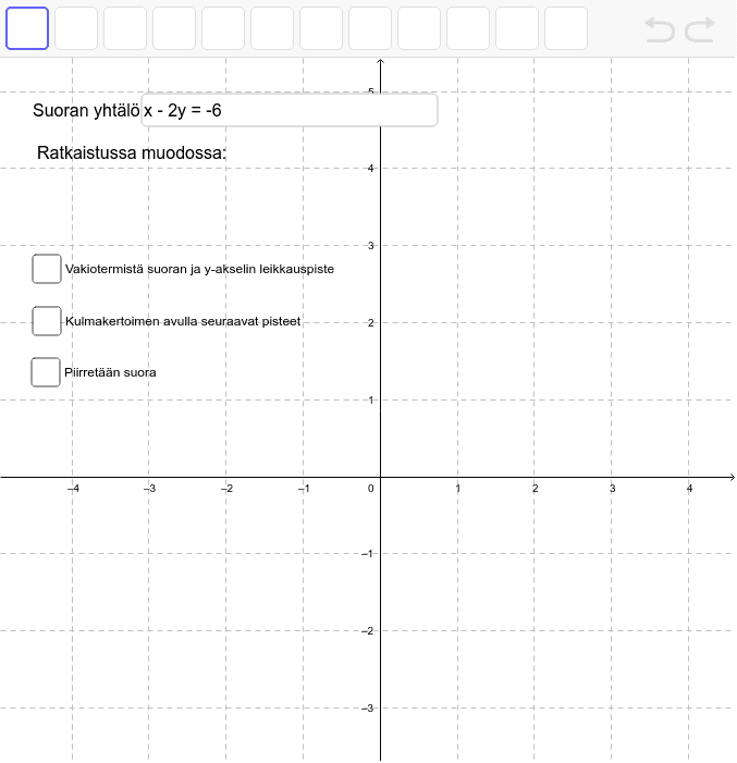 GeoGebra Applet