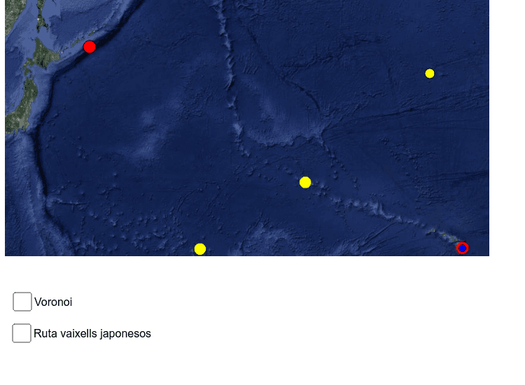 L'atac a Pearl Harbour i les matemàtiques (diagrames de Voronoi)