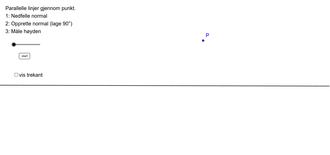GeoGebra Applet