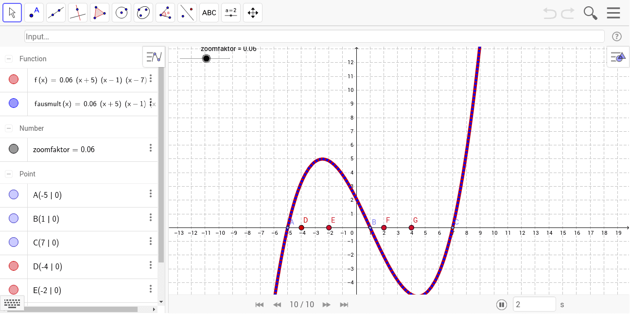 GeoGebra Applet