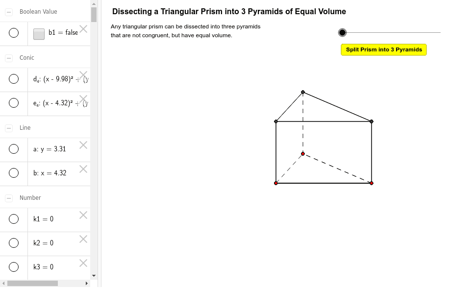 GeoGebra Applet