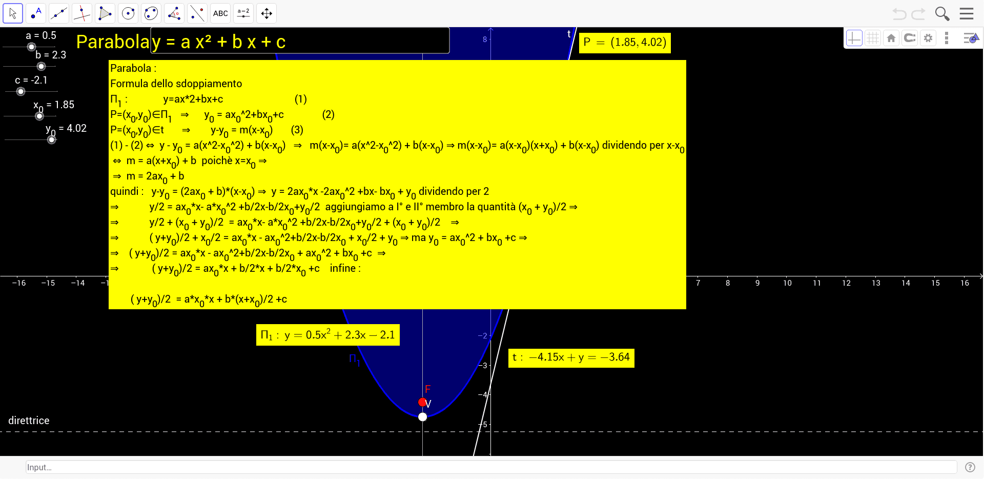 GeoGebra Applet