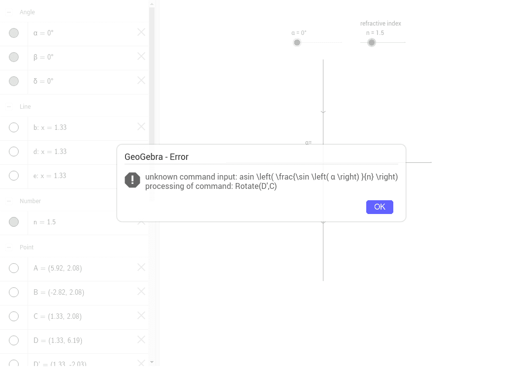 GeoGebra Applet
