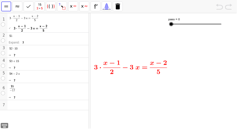 GeoGebra Applet