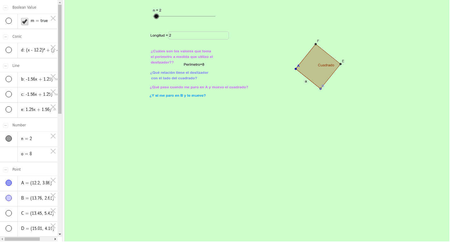 GeoGebra Applet